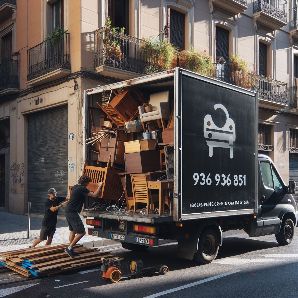 Recogida y reciclaje de muebles en Vallirana 08759